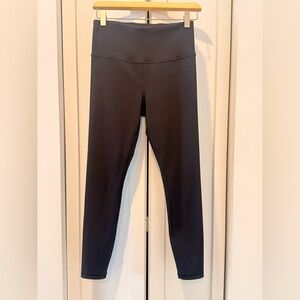 Athleta Women’s Black Elation Ribbed Leggings - Small Petite